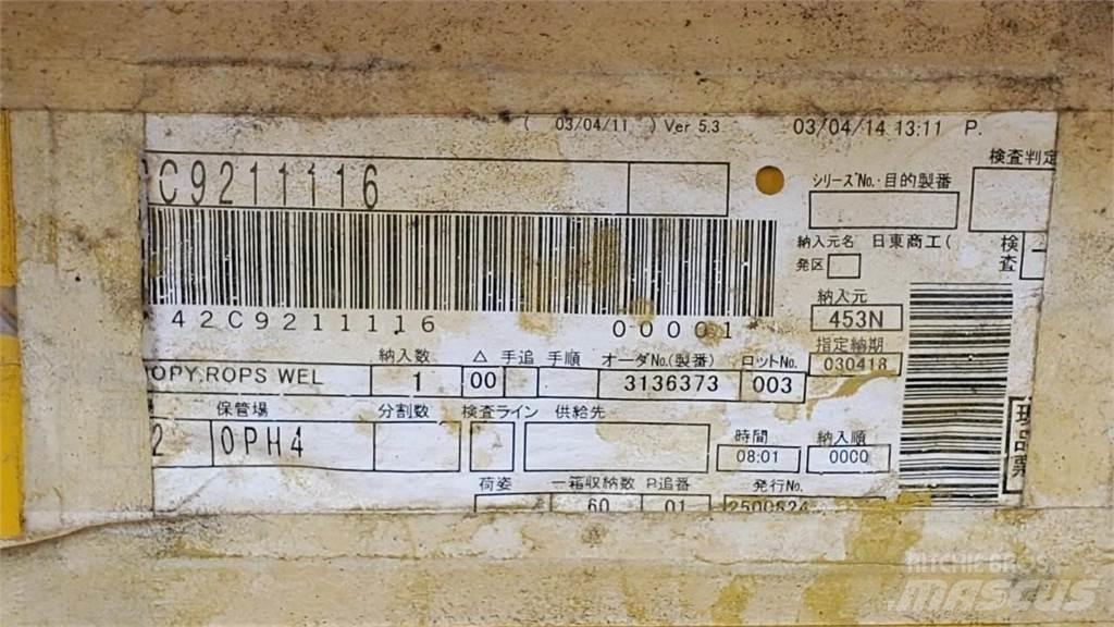 Komatsu WA1200 Cabine