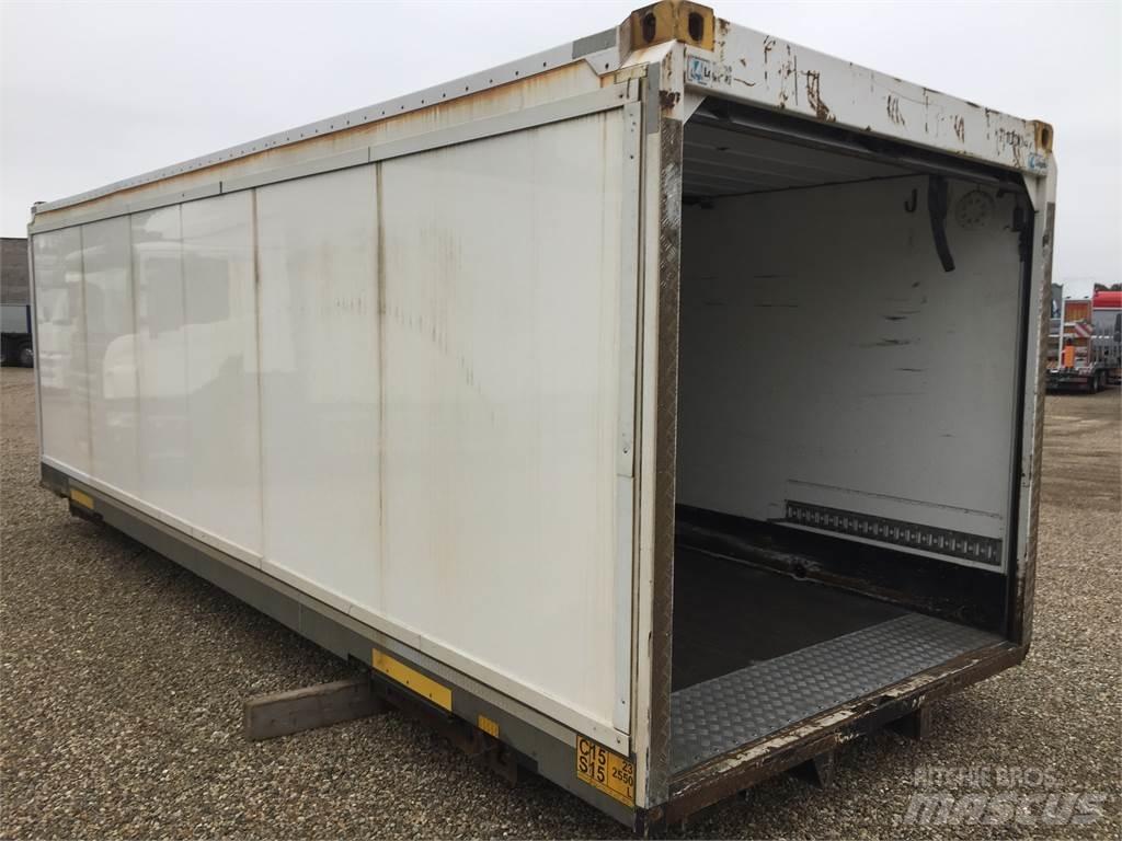  7450 mm med rulleport Semi remorque fourgon