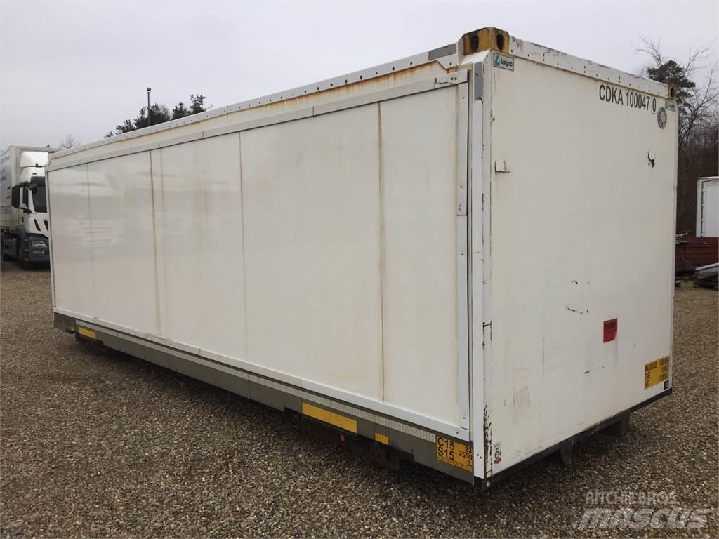  7450 mm med rulleport Semi remorque fourgon