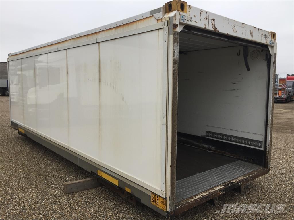  7450 mm med rulleport Semi remorque fourgon