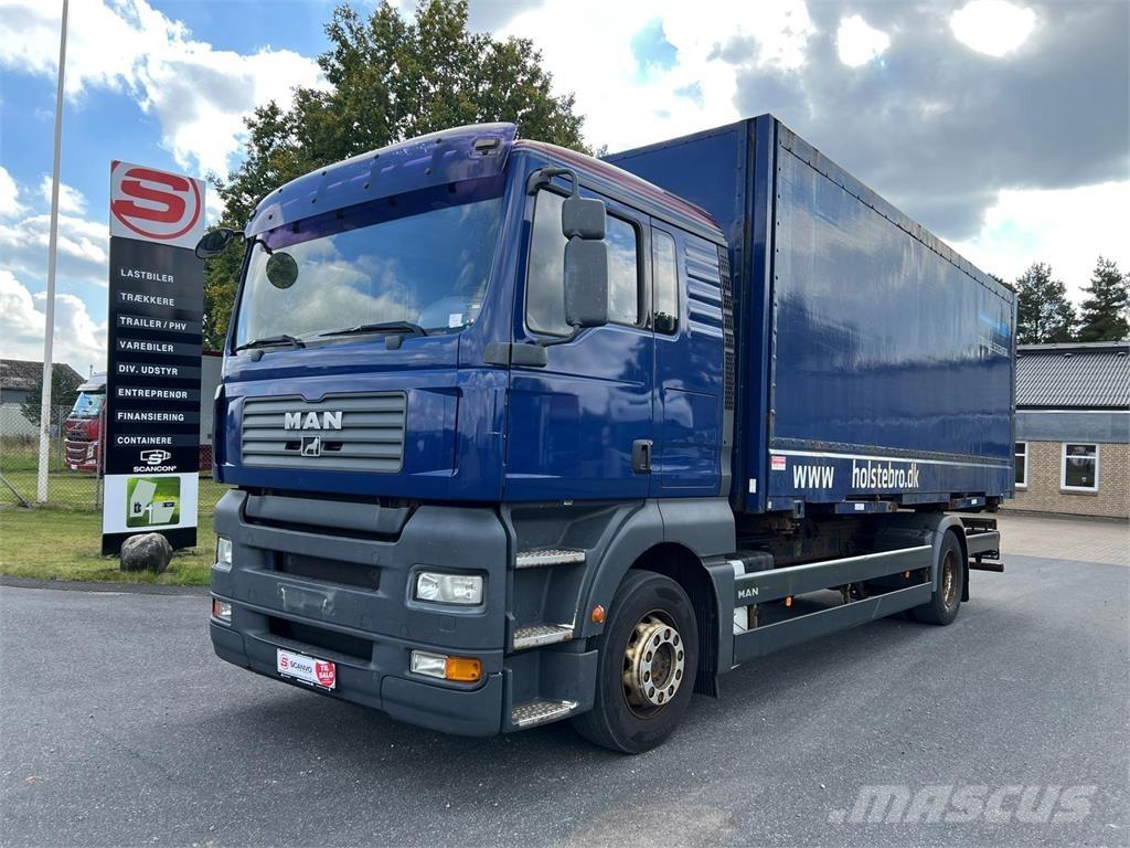 MAN TGA 18-350 - 7,15 Camion porte container
