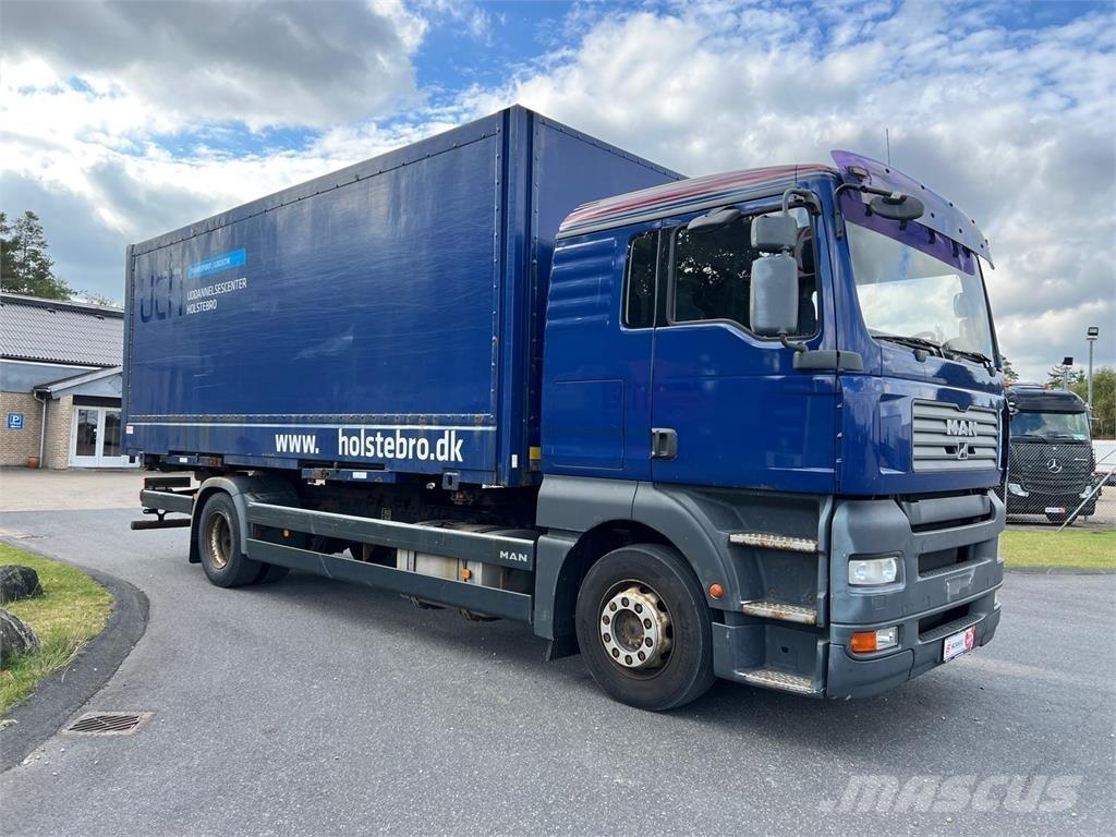 MAN TGA 18-350 - 7,15 Camion porte container
