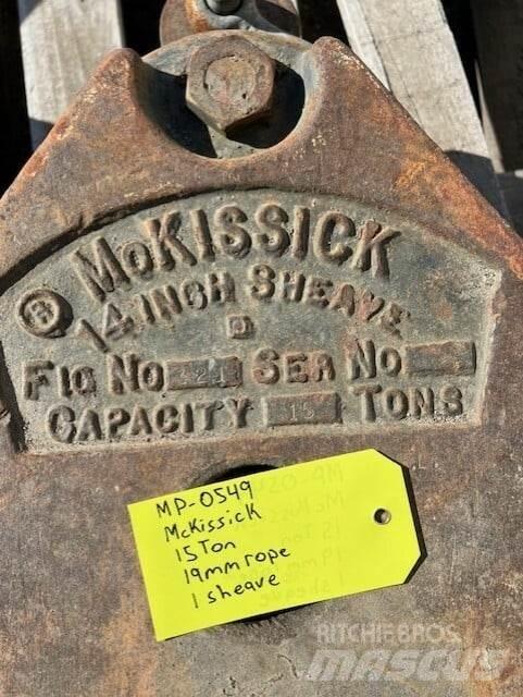  McKissick Accessoires et pièces pour grue