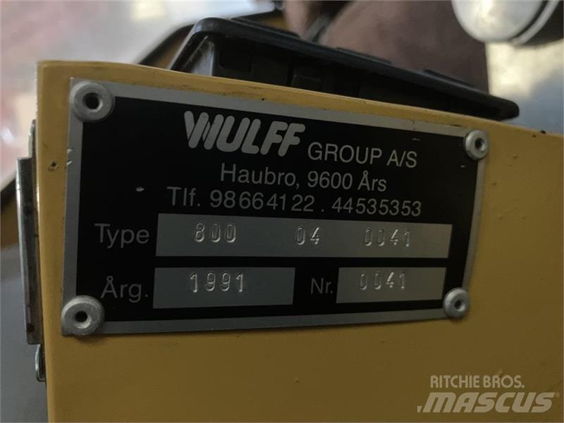 Wulff 800 Utilitaire porte-outils