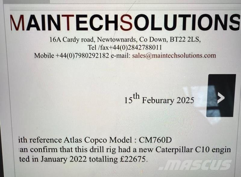 Atlas Copco CM-760D Construction - Autres