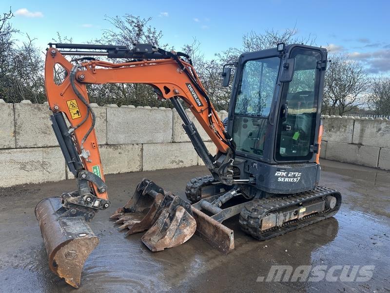 Doosan DX27 Pelle sur chenilles