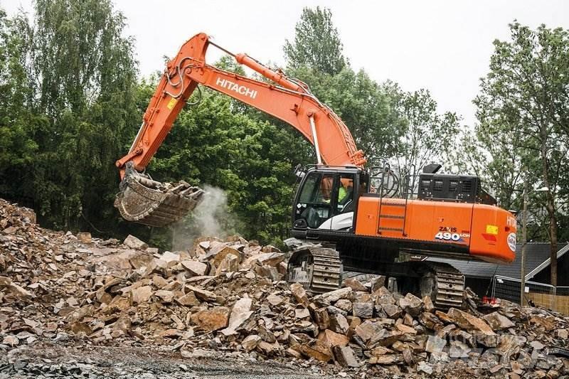 Hitachi ZX490 Pelle sur chenilles