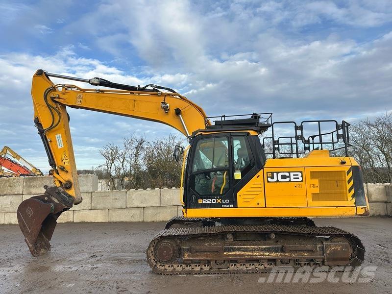 JCB 220X L 4F Pelle sur chenilles