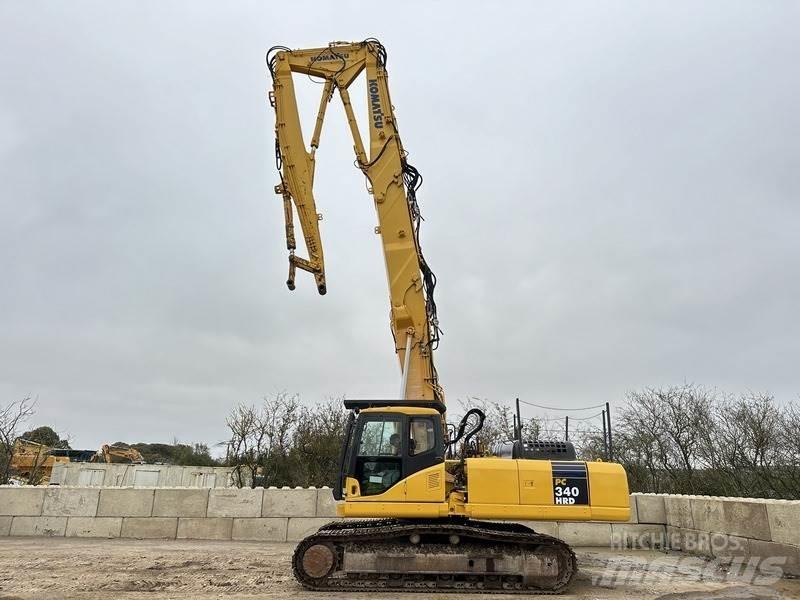 Komatsu PC340 HRD-7 Pelle de démolition