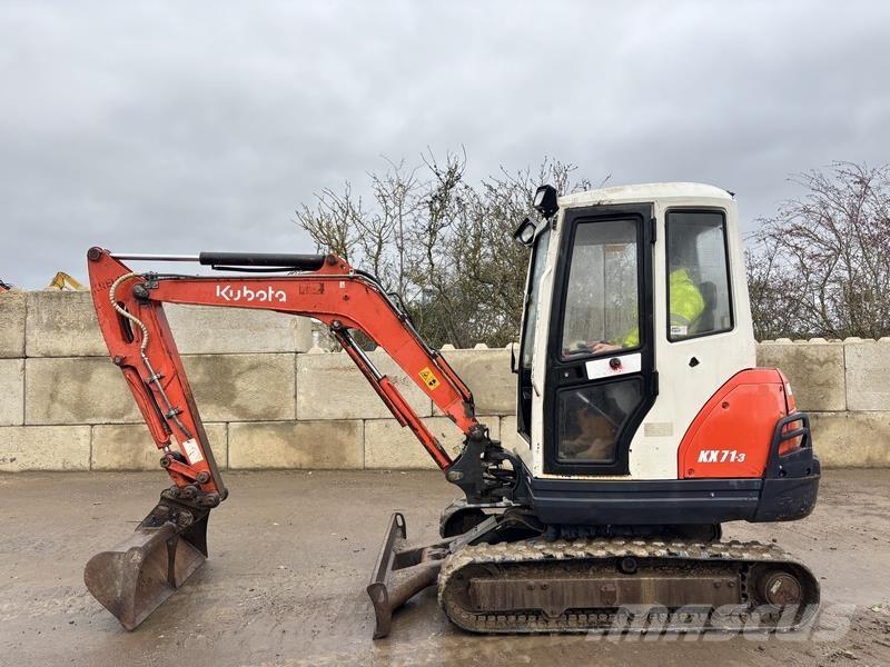 Kubota KX71-3 Mini pelle < 7t