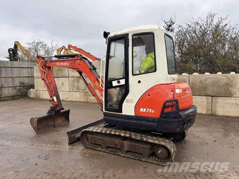 Kubota KX71-3 Mini pelle < 7t