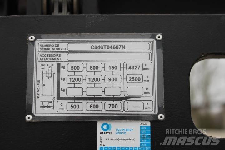 Yale MS12AC Gerbeur accompagnant