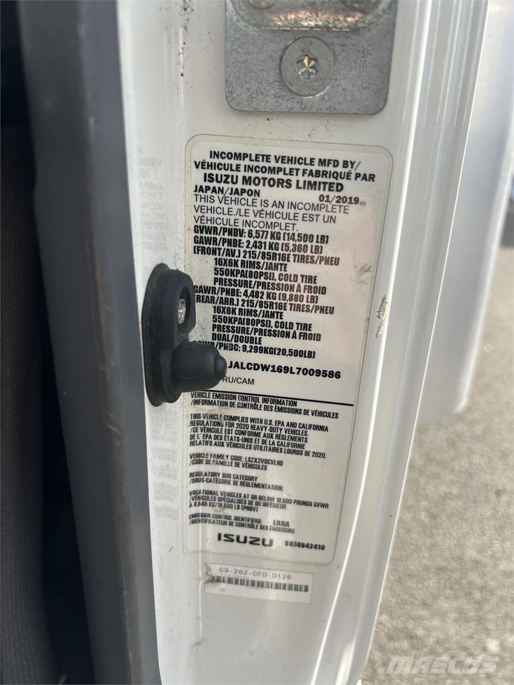 Chevrolet 4500 Camion Fourgon