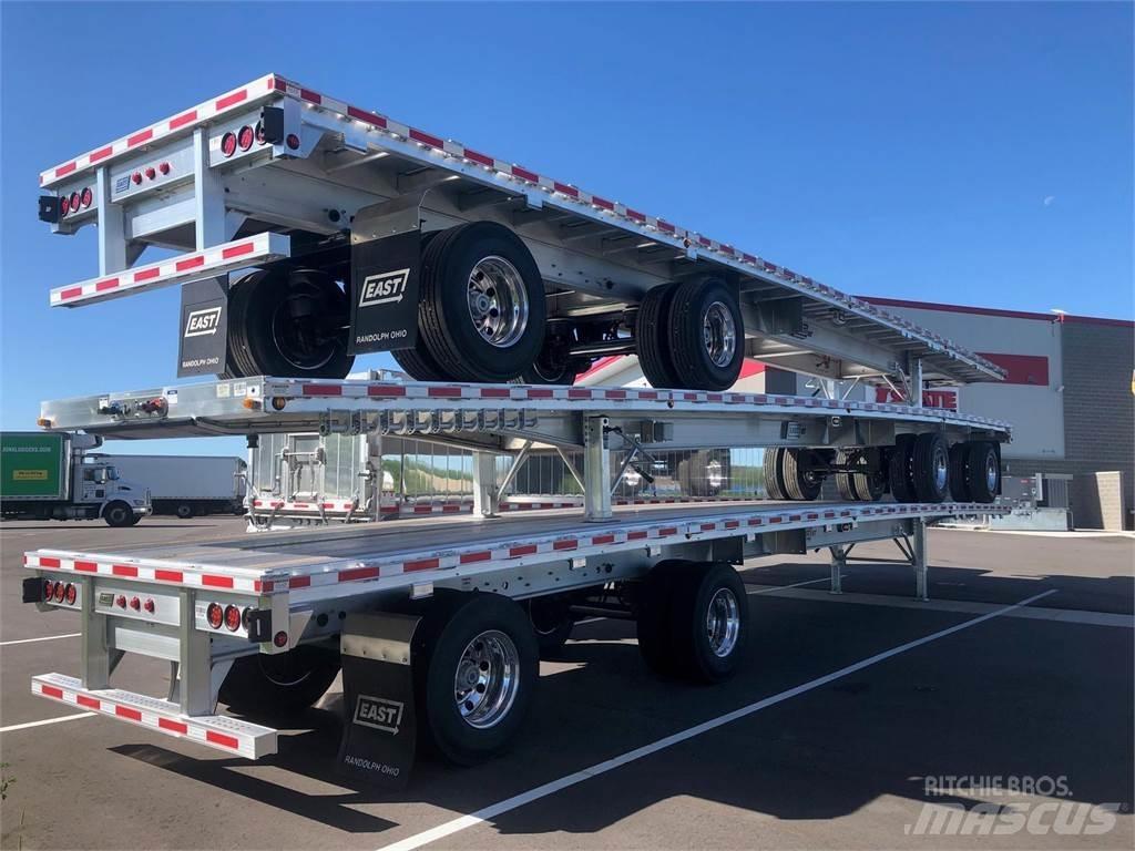 East Mfg FLATBED Remorque ridelle
