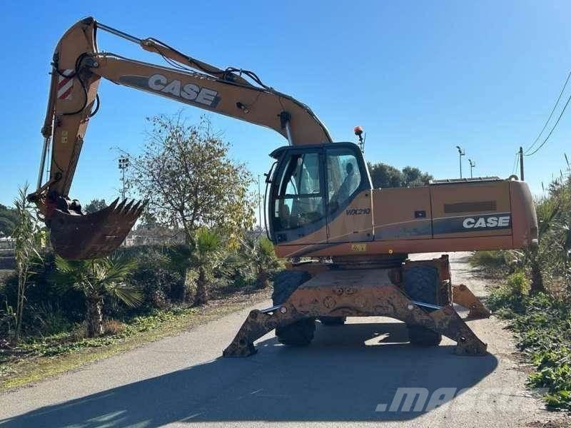 CASE WX210 Pelle sur pneus