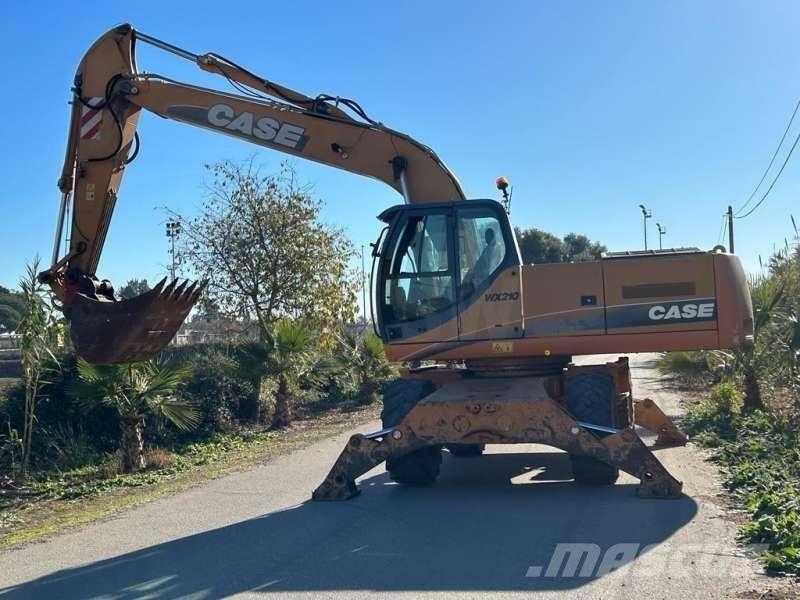 CASE WX210 Pelle sur pneus