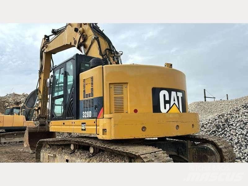CAT 328D LCR Pelle sur chenilles