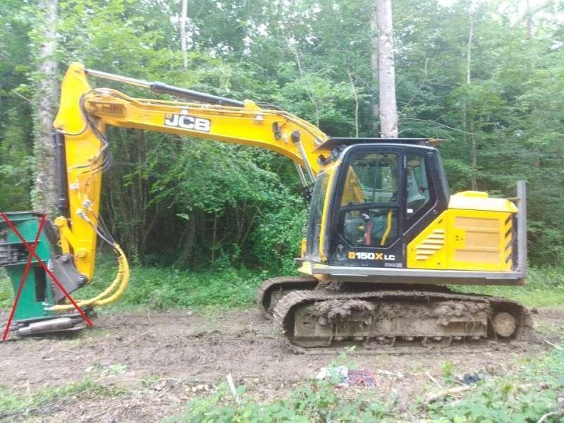JCB 150XL SV Pelle sur chenilles