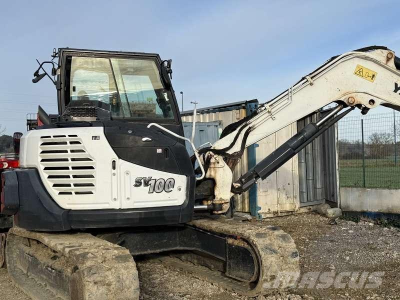 Yanmar SV100 Pelle sur chenilles