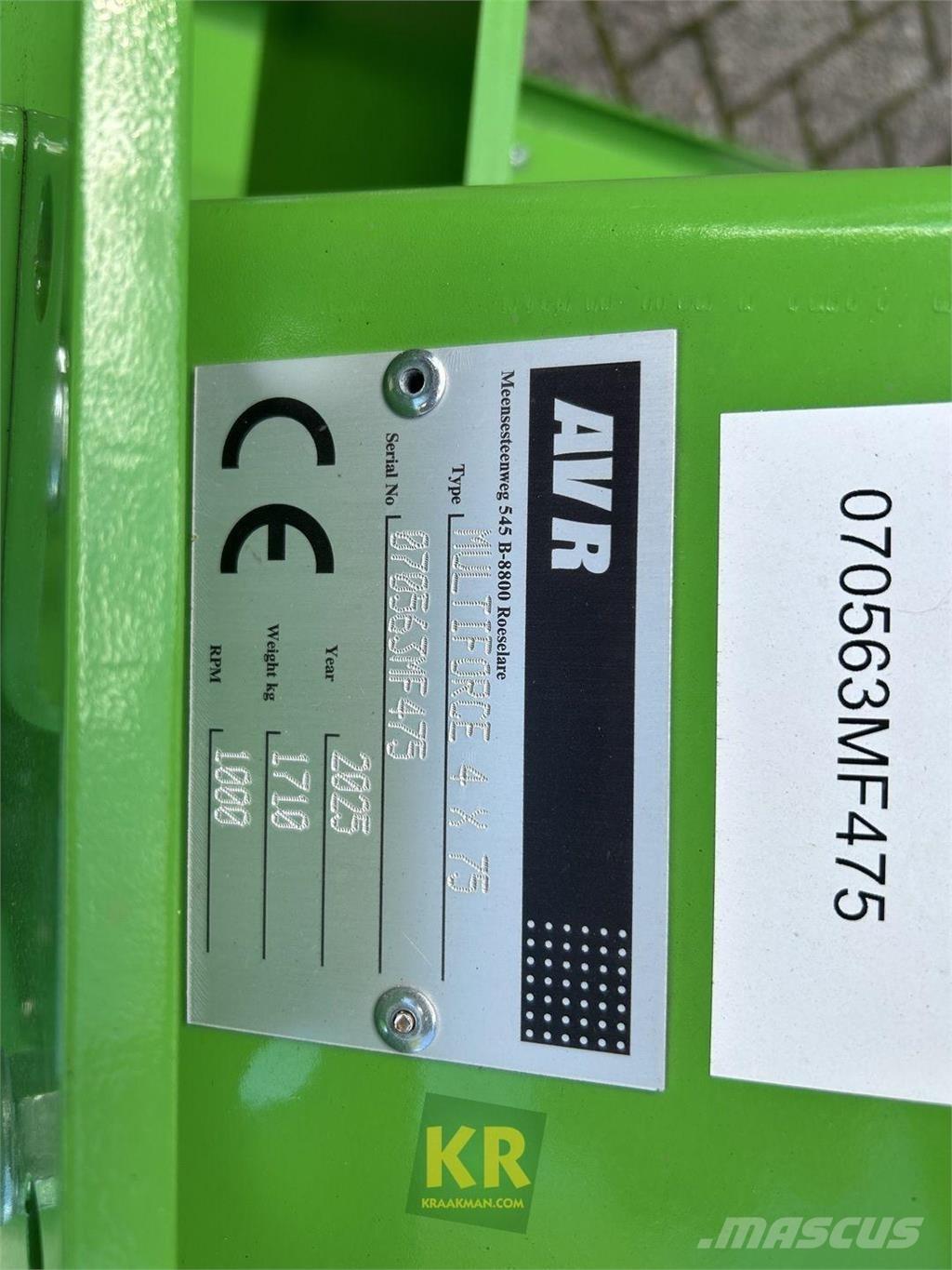 AVR MultiForce Arracheuse de pommes de terre