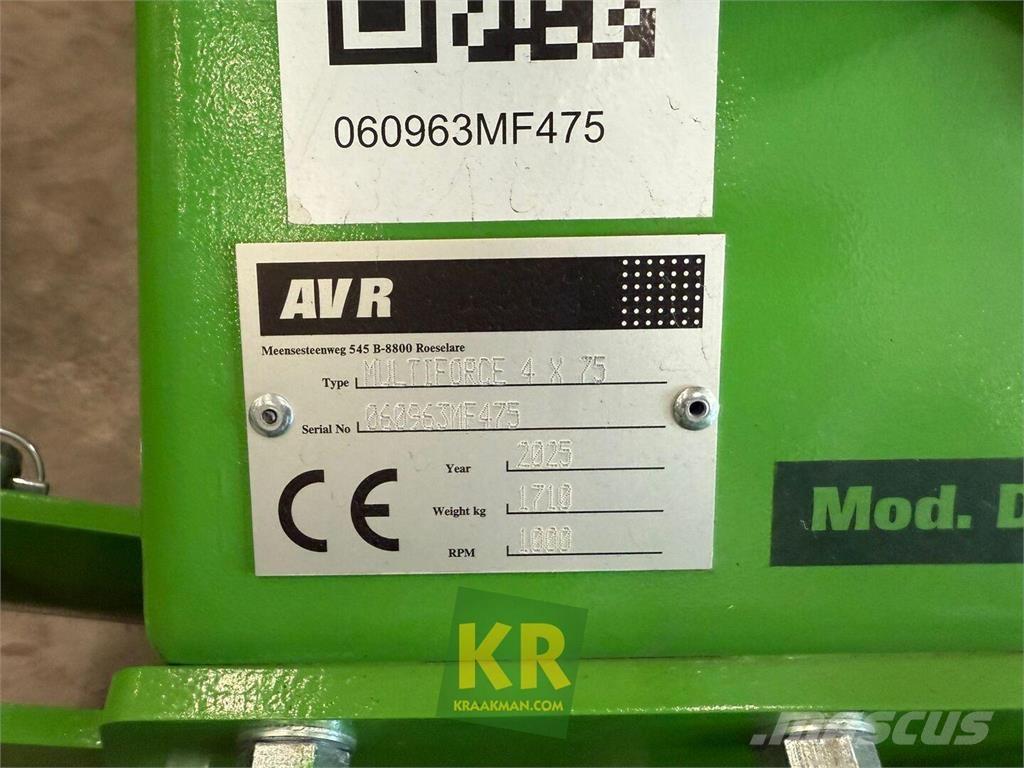 AVR MultiForce Décompacteur, sarcleur