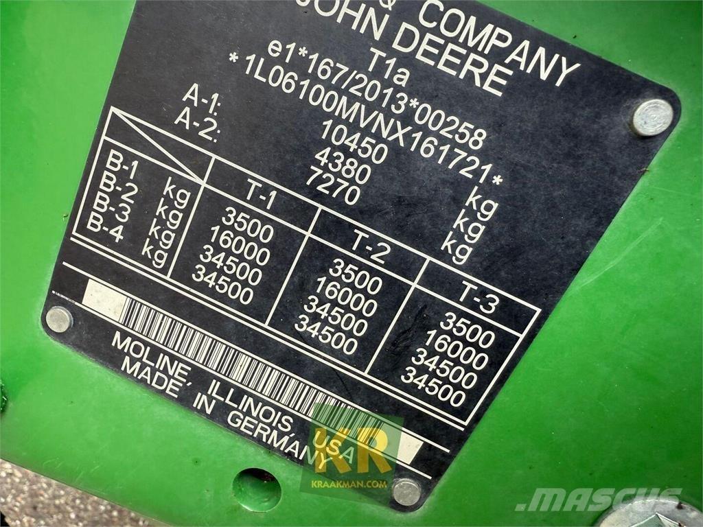 John Deere 6100M Tracteur