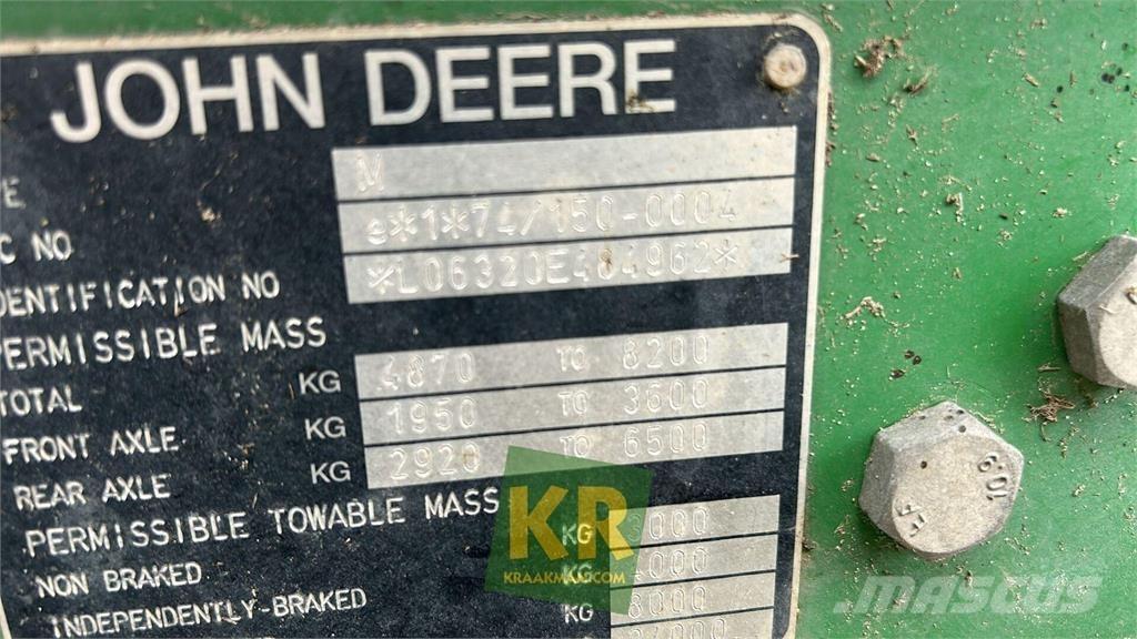 John Deere 6320 Tracteur