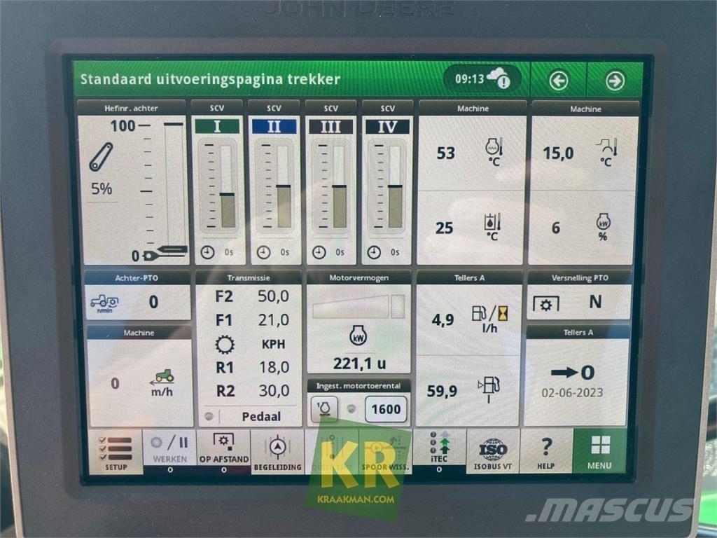 John Deere 6R 155 Tracteur