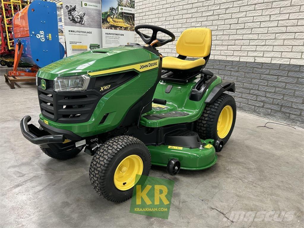 John Deere X167 Tondeuses montées