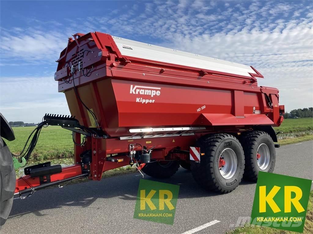 Krampe HD550 Benne céréalière
