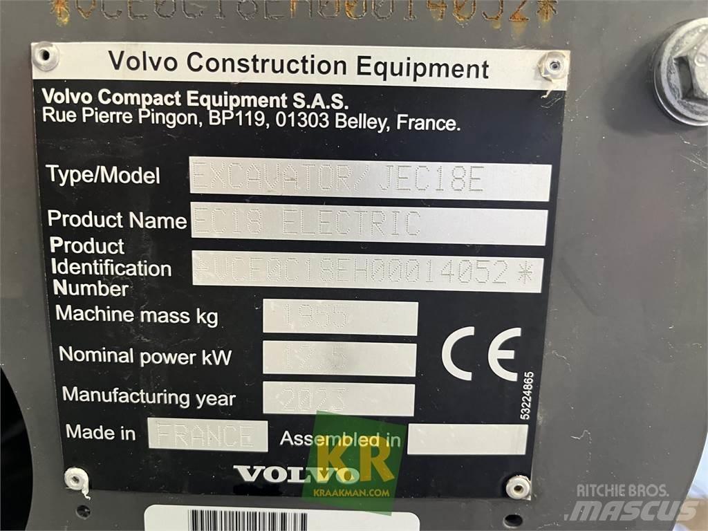 Volvo EC18E Pelle sur chenilles