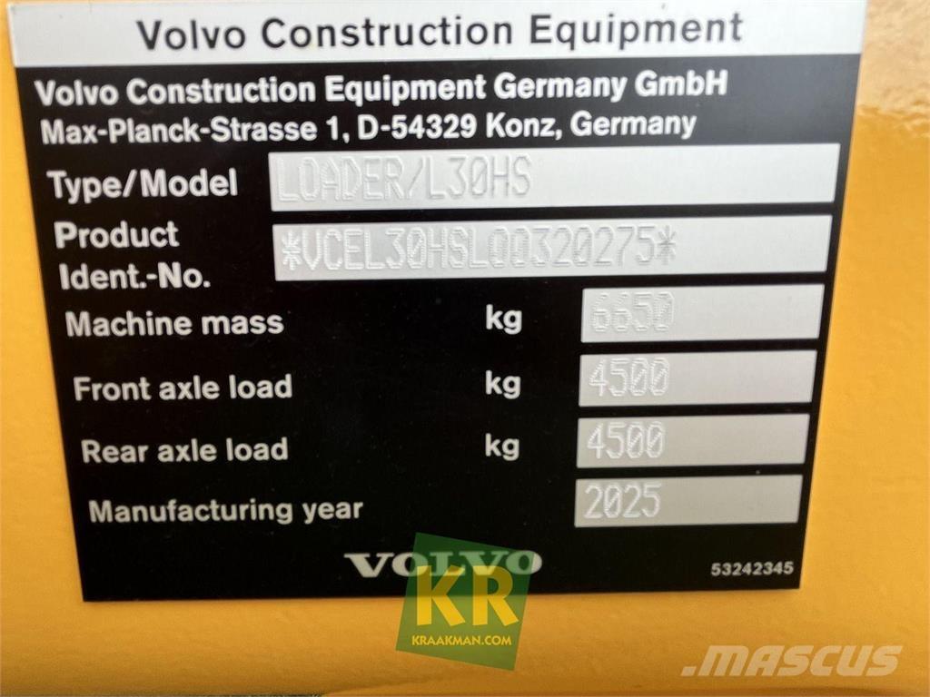Volvo L30HS Chargeuse sur pneus