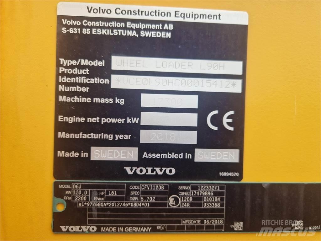 Volvo L90H Chargeuse sur pneus