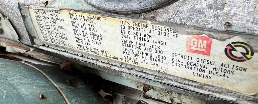 Detroit 6-71 Moteur