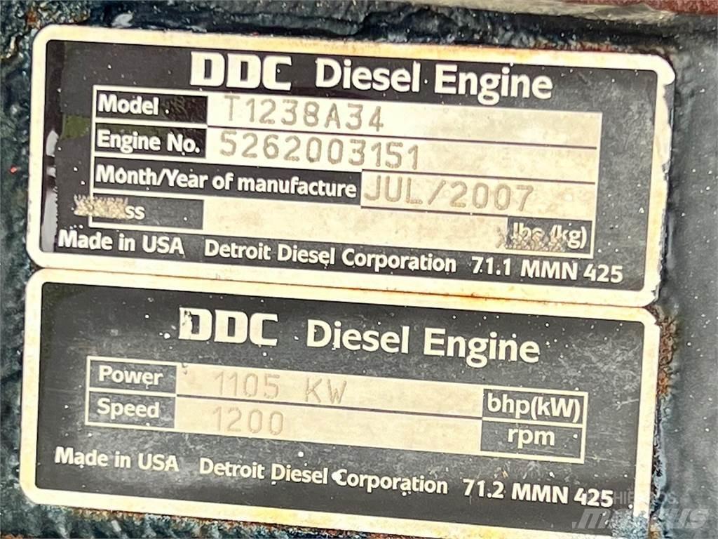 MTU 12V4000 Moteur