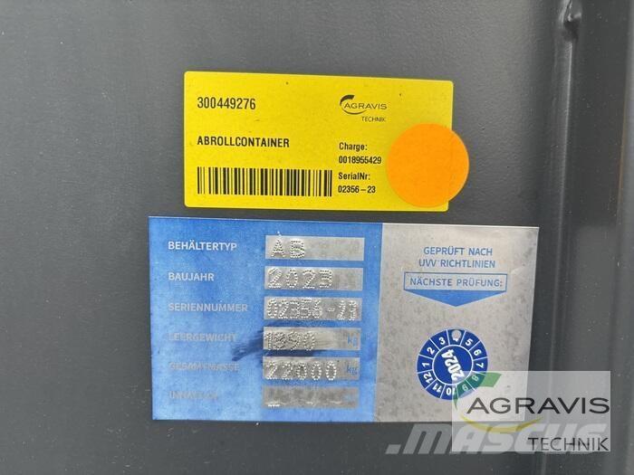  ABROLLCONTAINER Foresterie - Autres