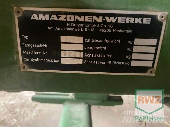 Amazone UF 1200 Pulvérisateurs traînés