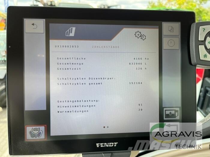 Amazone UX 8601 SUPER Pulvérisateurs traînés