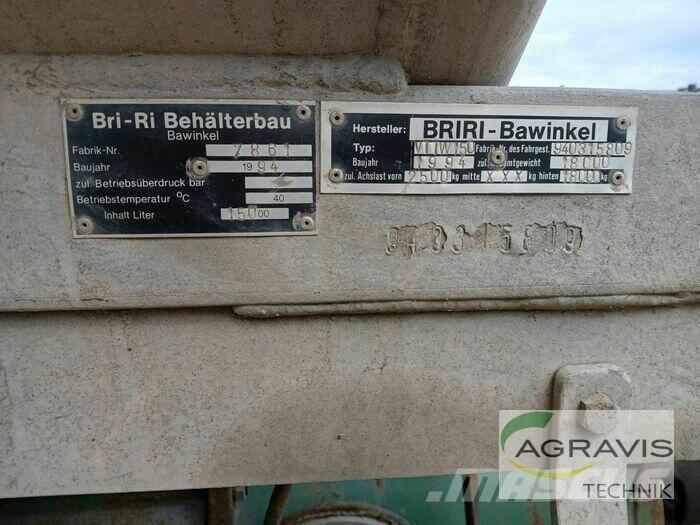 Briri VTTW 15000 Epandeur de fumier