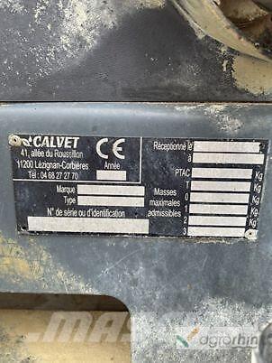Calvet SP200 Pulvérisateurs traînés