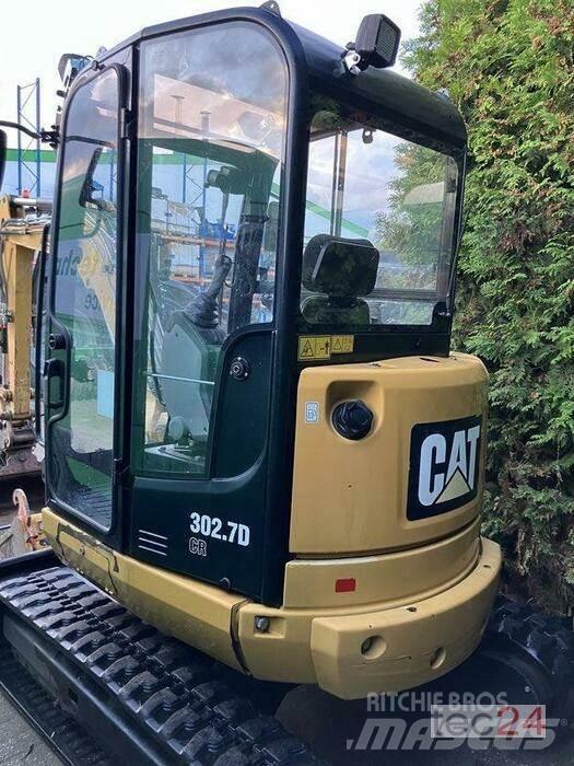 CAT 302.7 D Pelle sur pneus