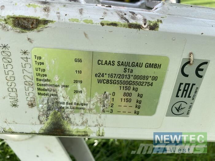 CLAAS VOLTO 1100 T Rateau faneur