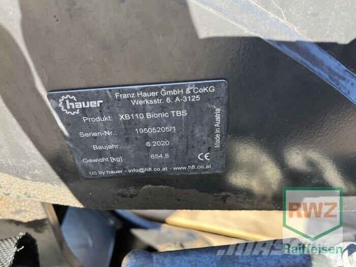 Hauer XB 110 Autres équipements pour tracteur