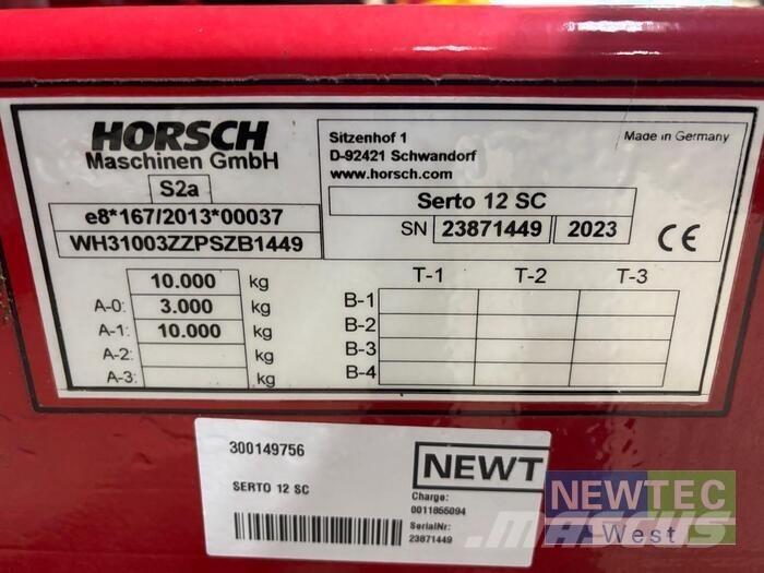 Horsch SERTO 12 SC Semoir