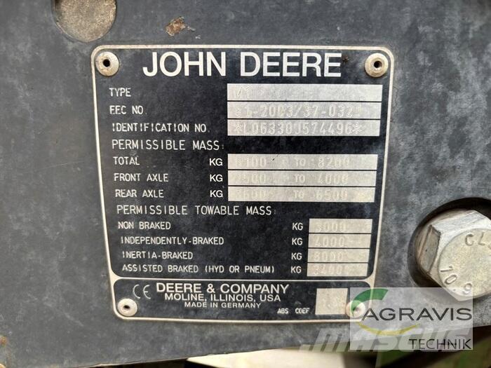 John Deere 6330 Tracteur