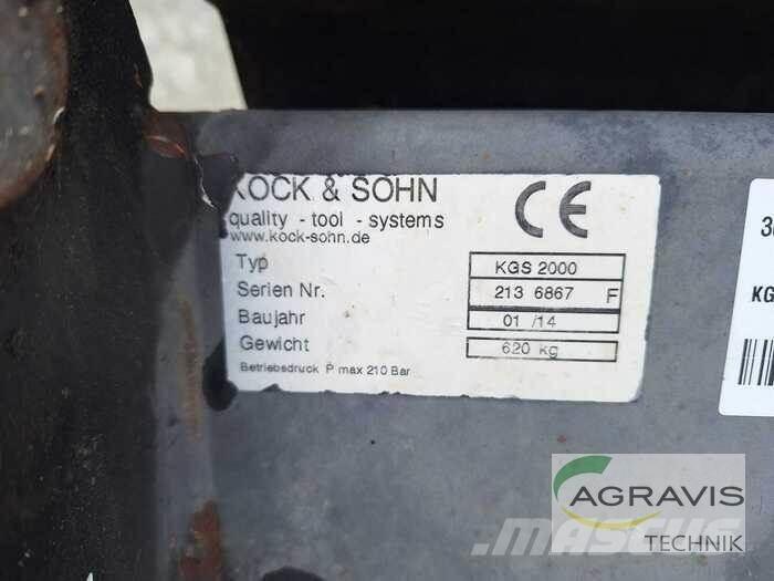 Kock KGS 2000 XL Autres équipements pour tracteur