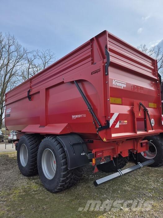 Krampe BIG BODY 750 Benne céréalière