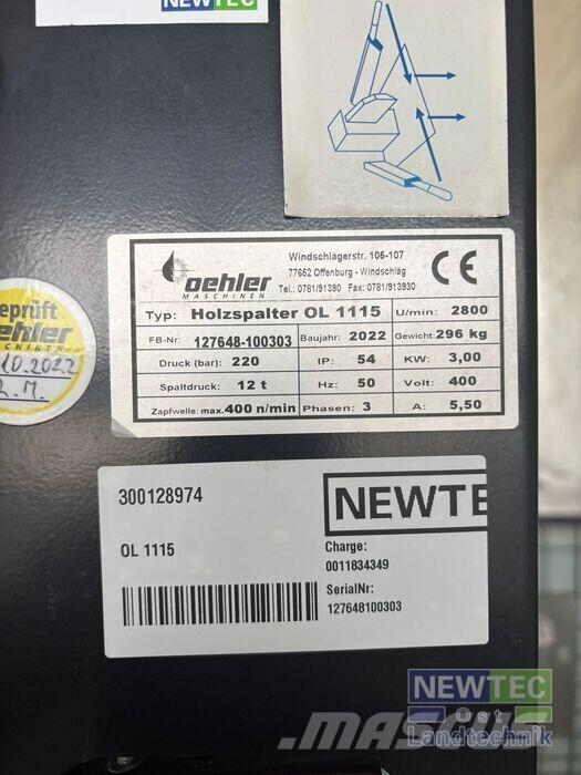 Oehler OL 1115 Fendeuse, Scie