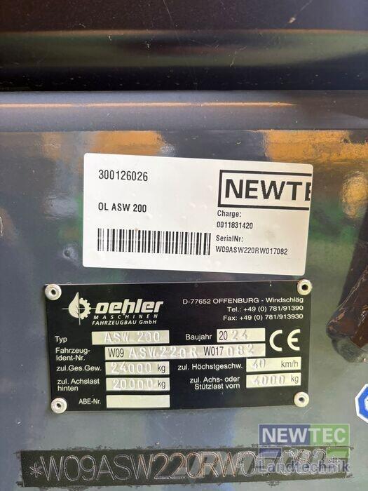 Oehler OL ASW 200 Autre remorque agricole