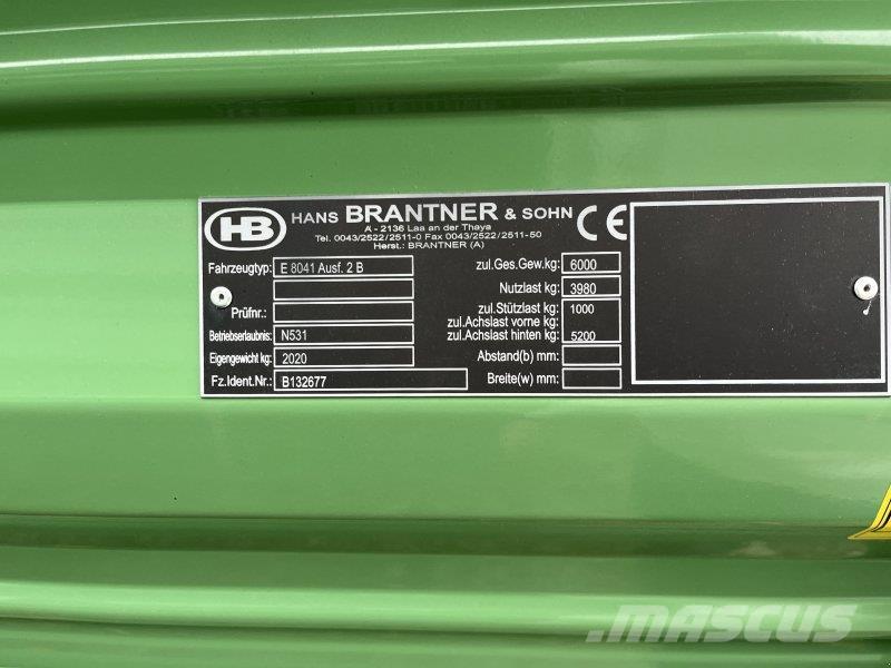 Brantner E6040 Benne céréalière